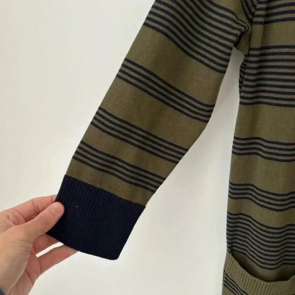 Talbots Pima cotton stripe cardigan - Picture 4 of 13